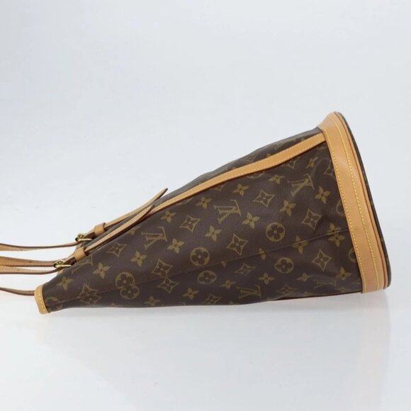 Authentic LOUIS VUITTON Monogram Bucket GM Shoulder Bag bst504-112825 - Picture 4 of 16